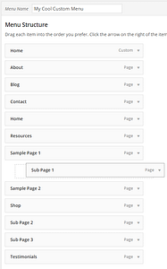 How-to-Create-Custom-Menu-Structures-in-WordPress-Structuring-the-Menu-with-Drag-and-Drop